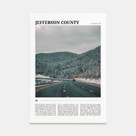 Jefferson County Travel Color Poster