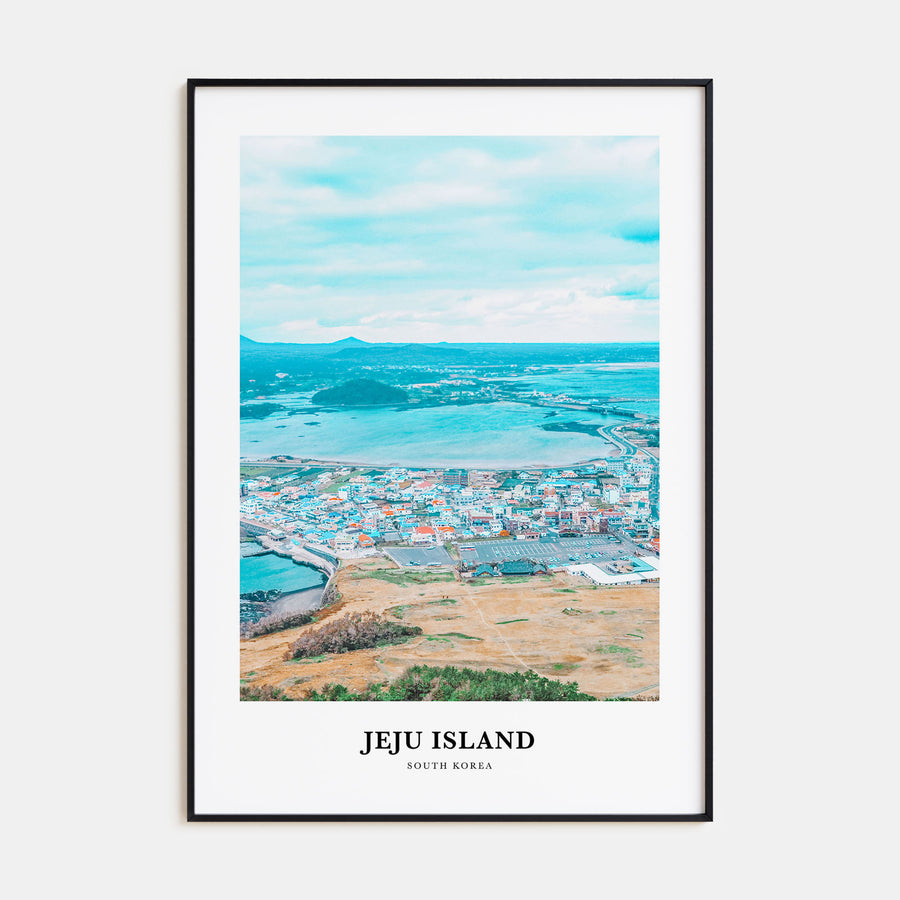 Jeju Island Portrait Color Poster