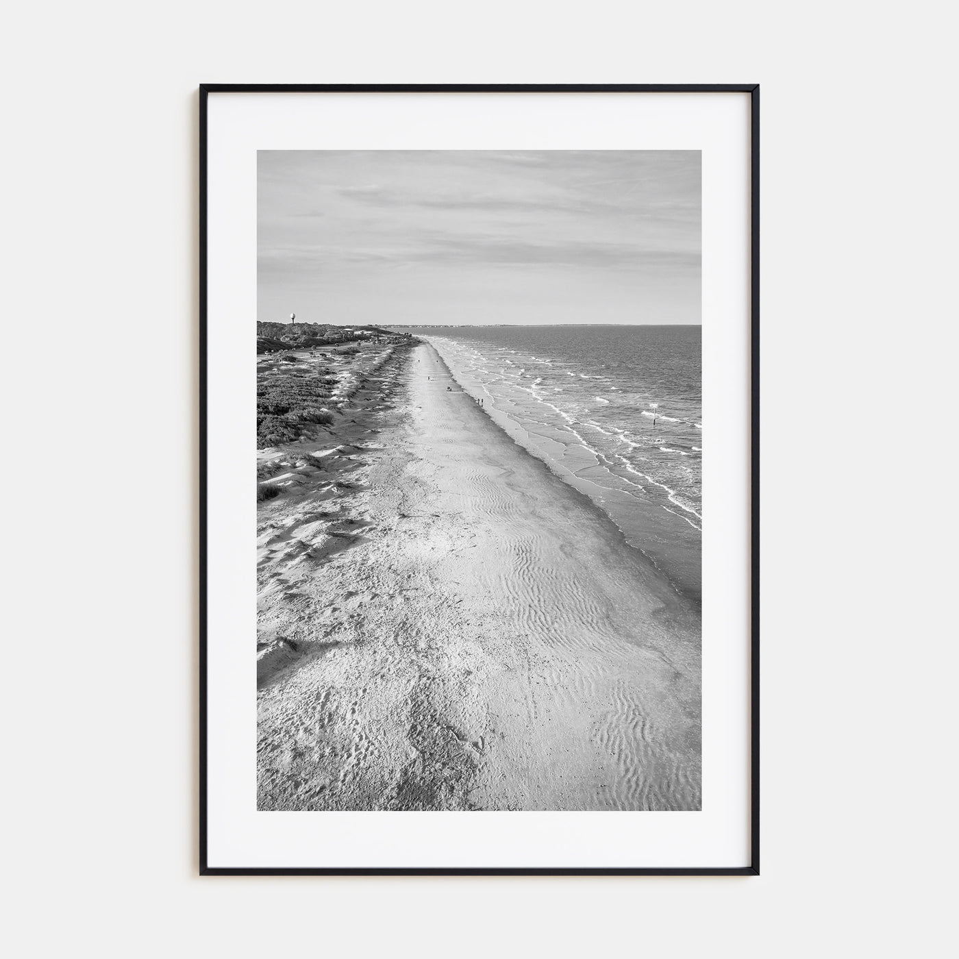 Jekyll Island Photo B&W Poster
