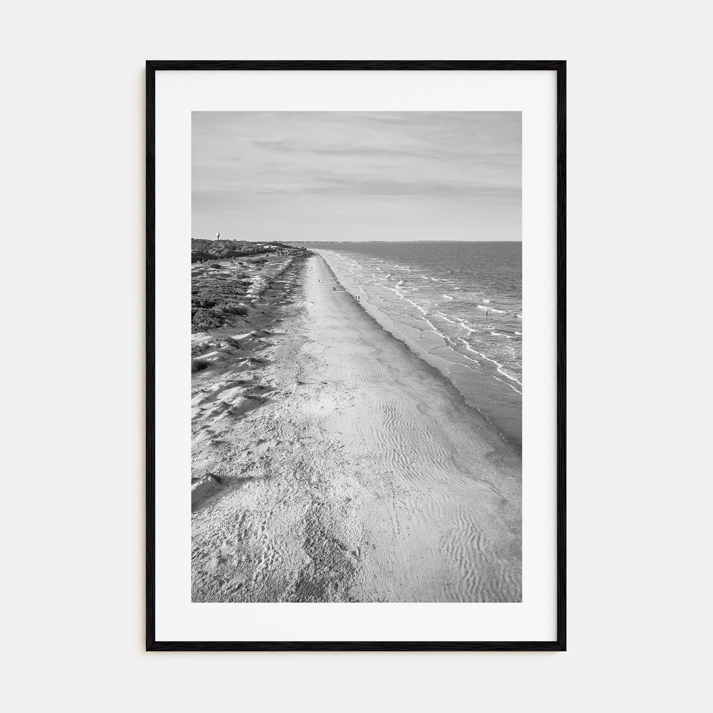 Jekyll Island Photo B&W Poster