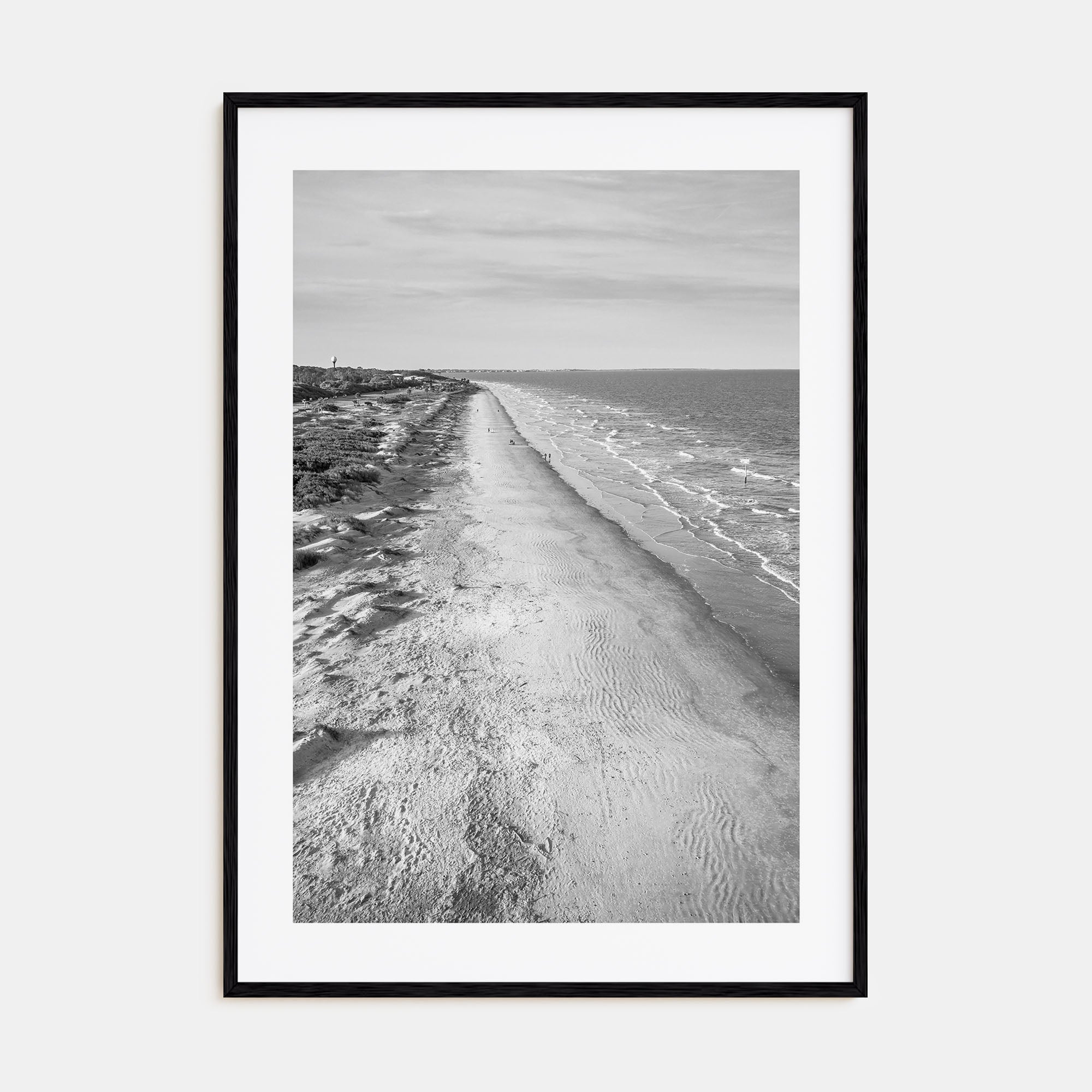 Jekyll Island Photo B&W Poster