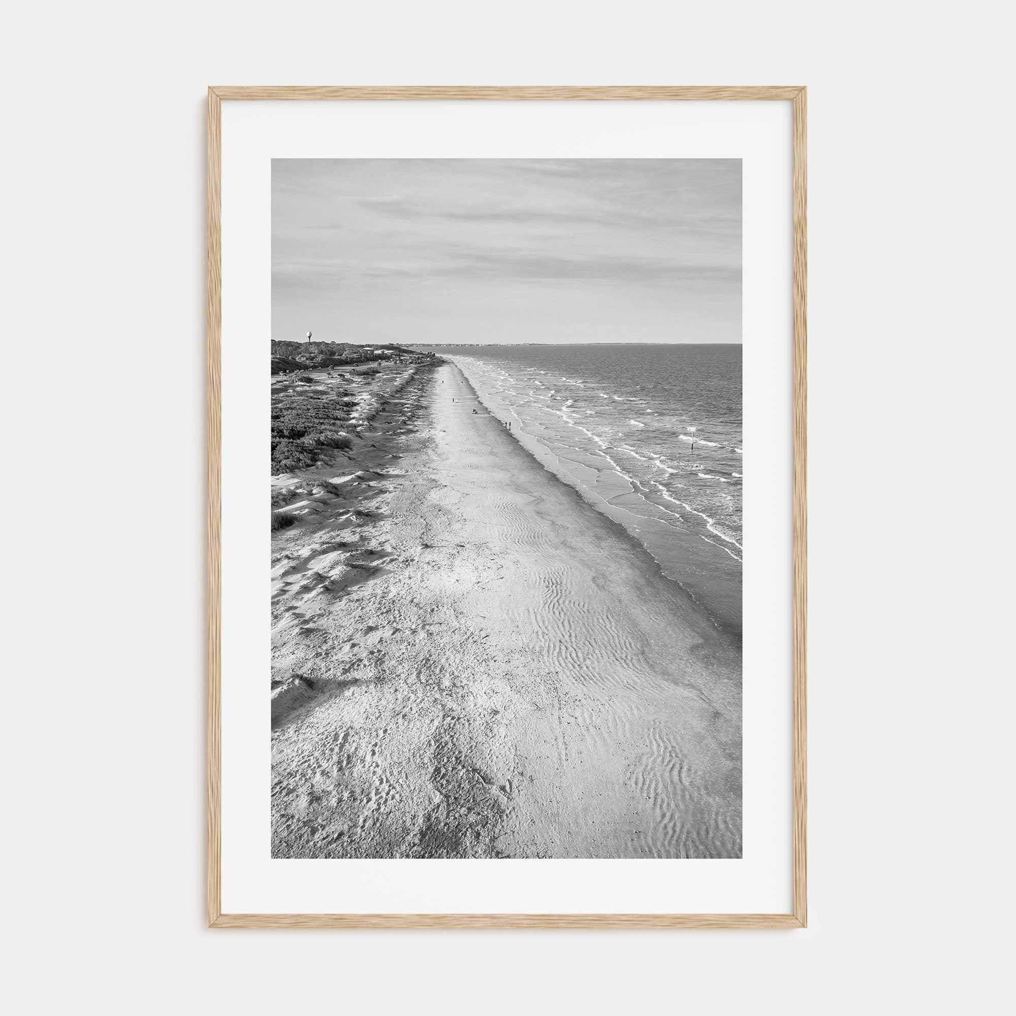 Jekyll Island Photo B&W Poster