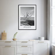 Jekyll Island Portrait B&W Poster