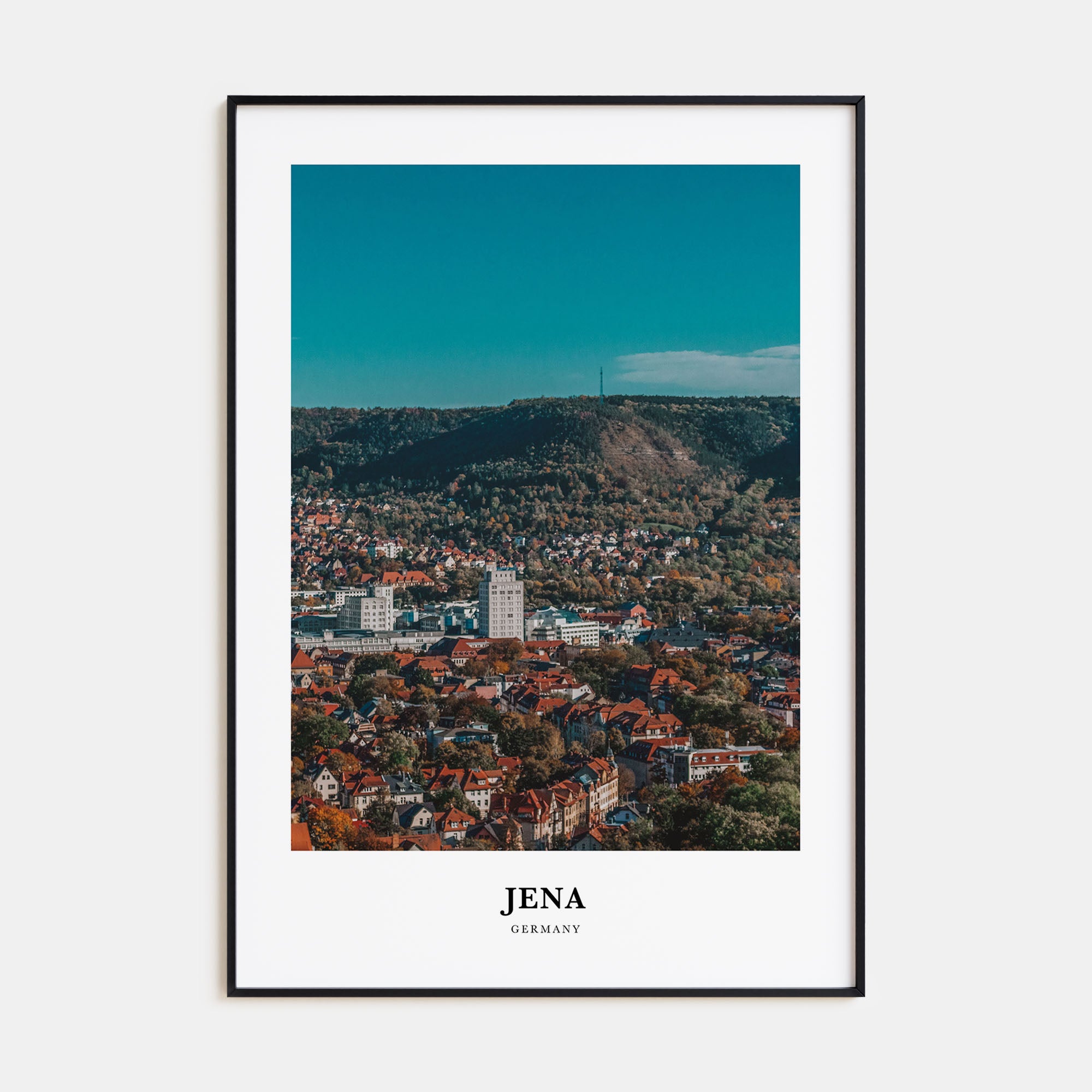 Jena Portrait Color Poster