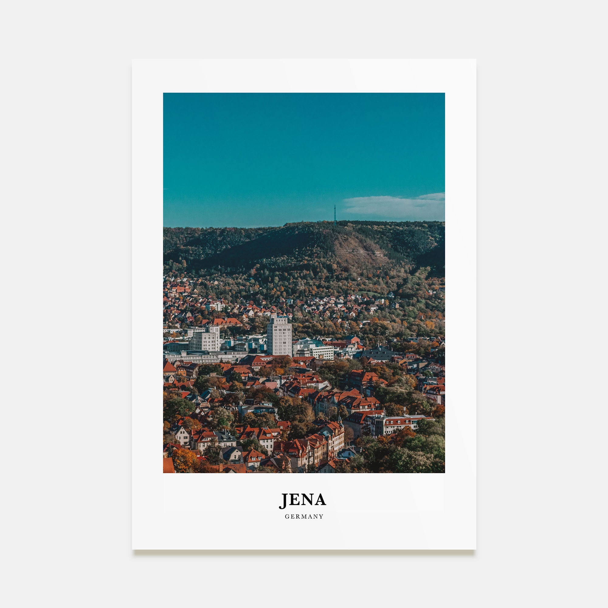 Jena Portrait Color Poster