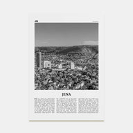 Jena Travel B&W Poster