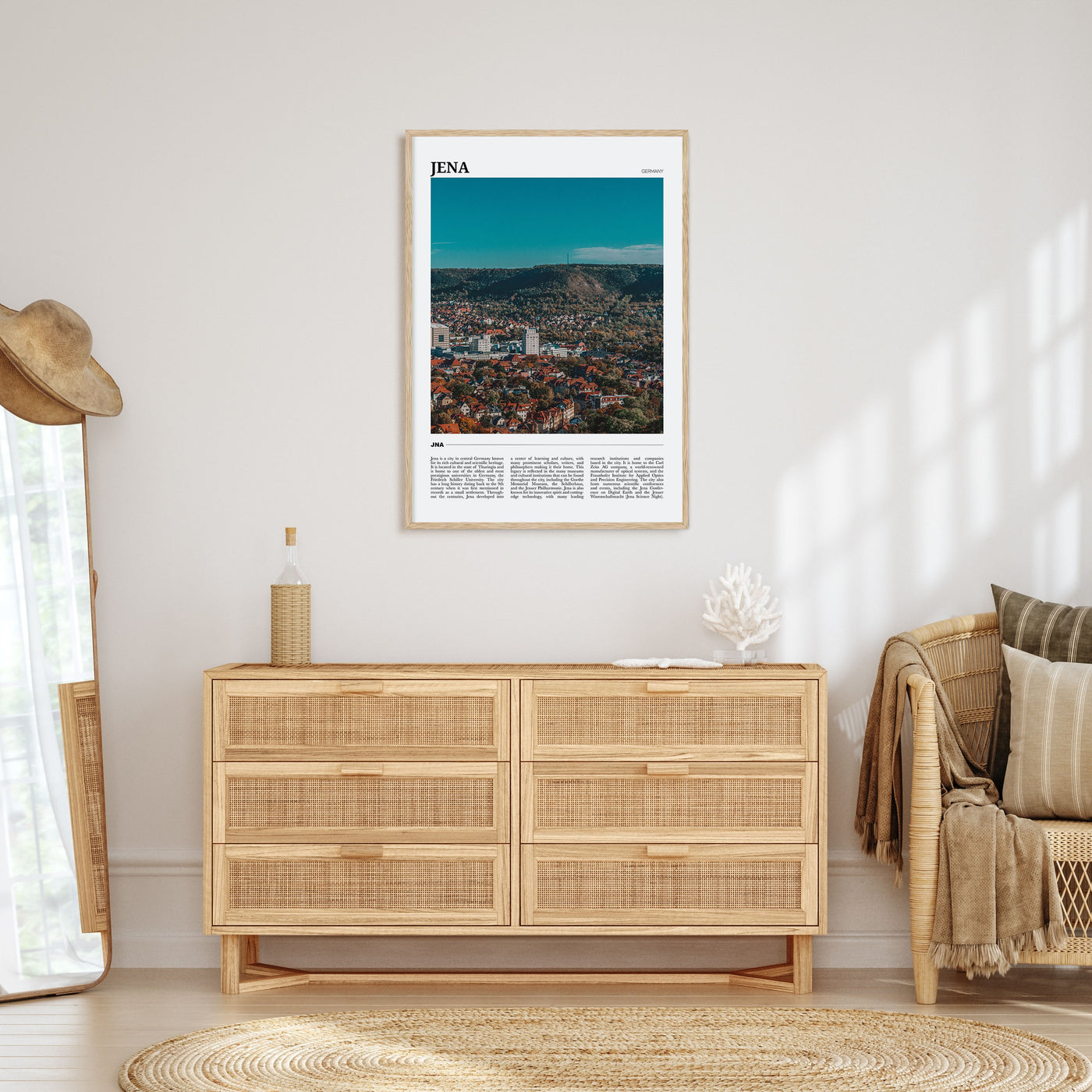 Jena Travel Color Poster