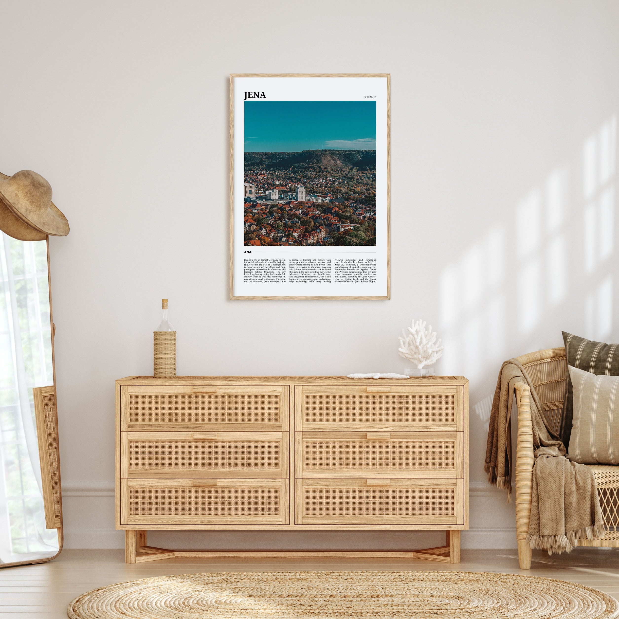 Jena Travel Color Poster