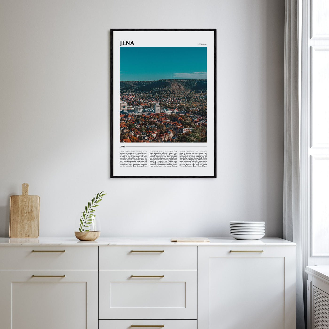 Jena Travel Color Poster