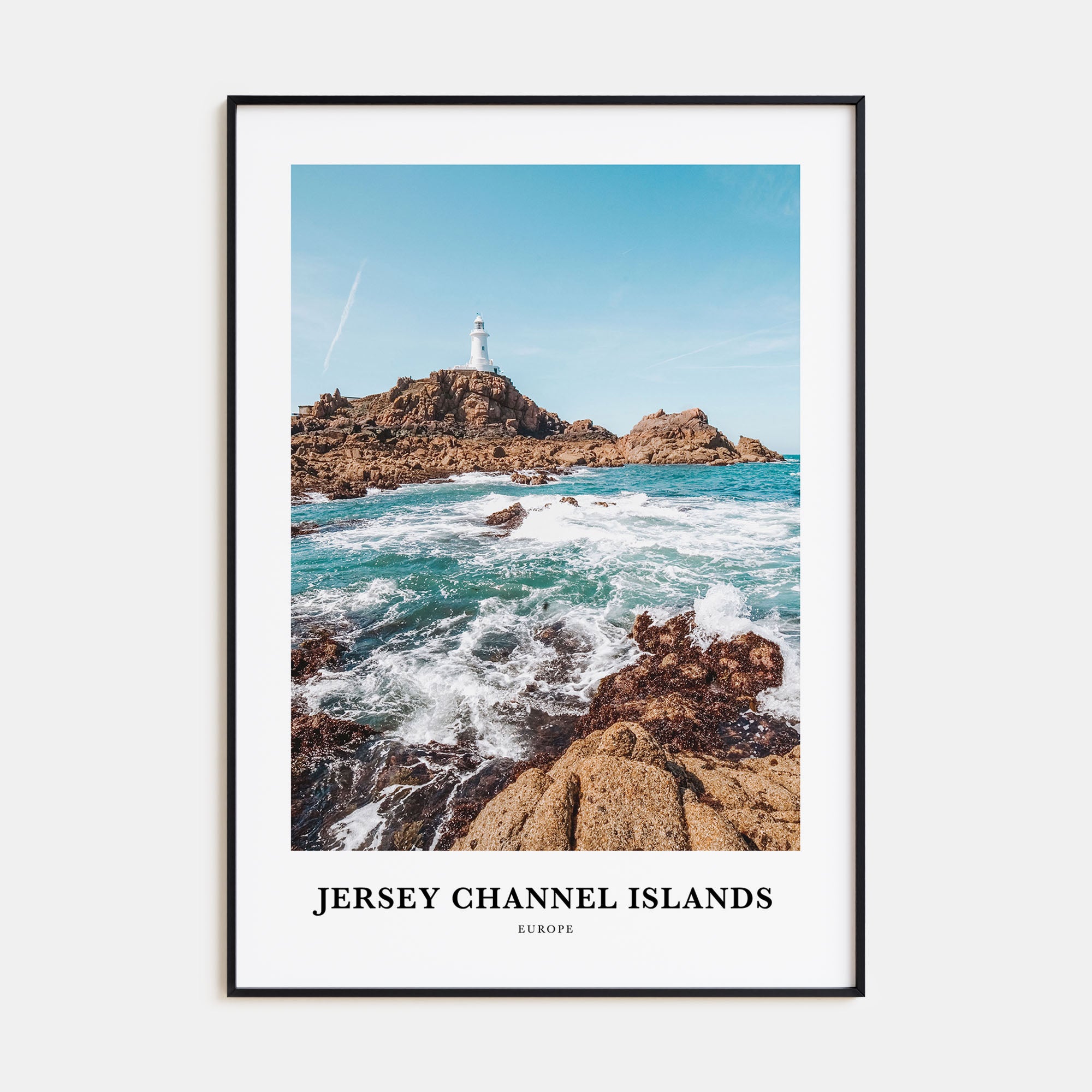 Jersey, Channel Islands Portrait Color No 1 Poster
