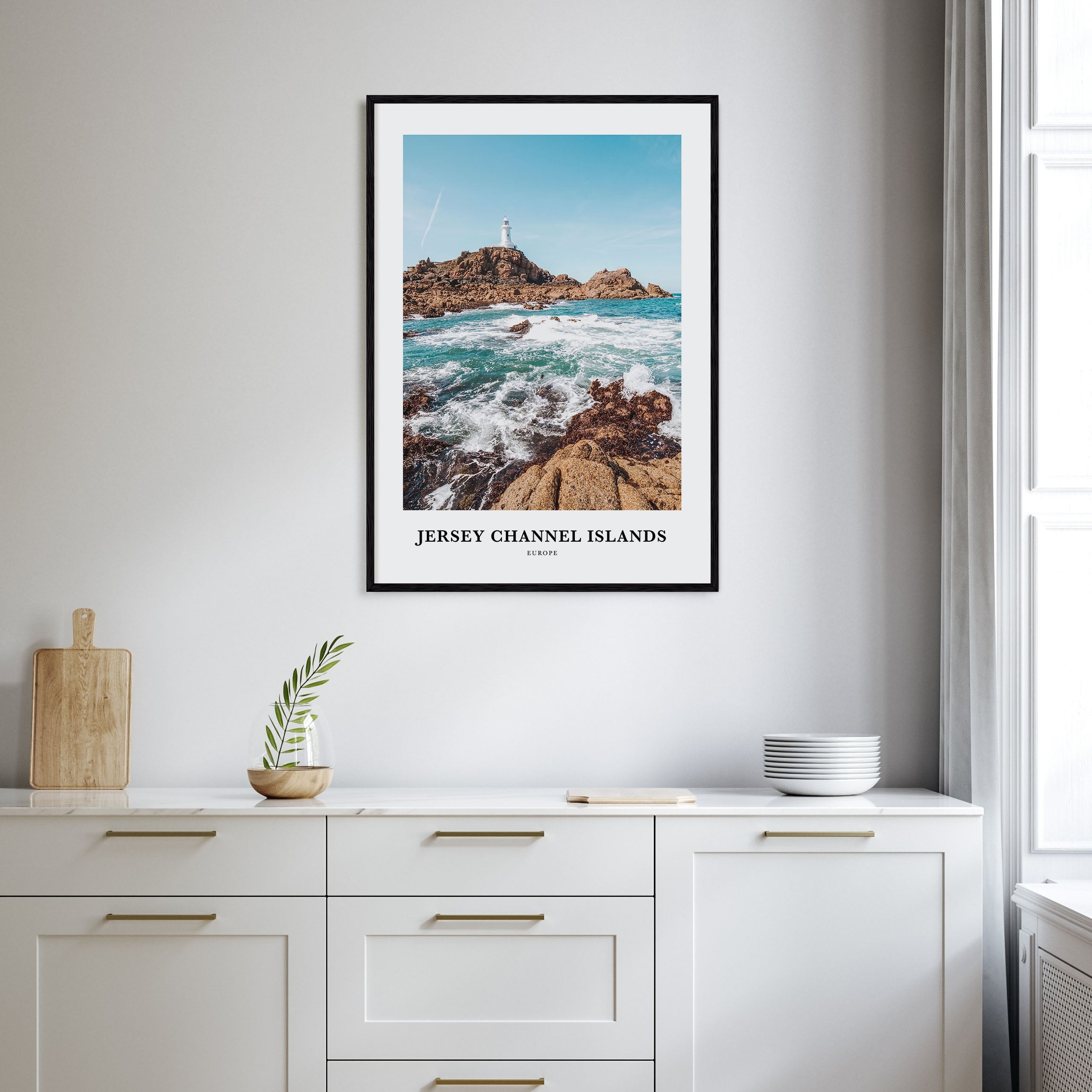 Jersey, Channel Islands Portrait Color No 1 Poster