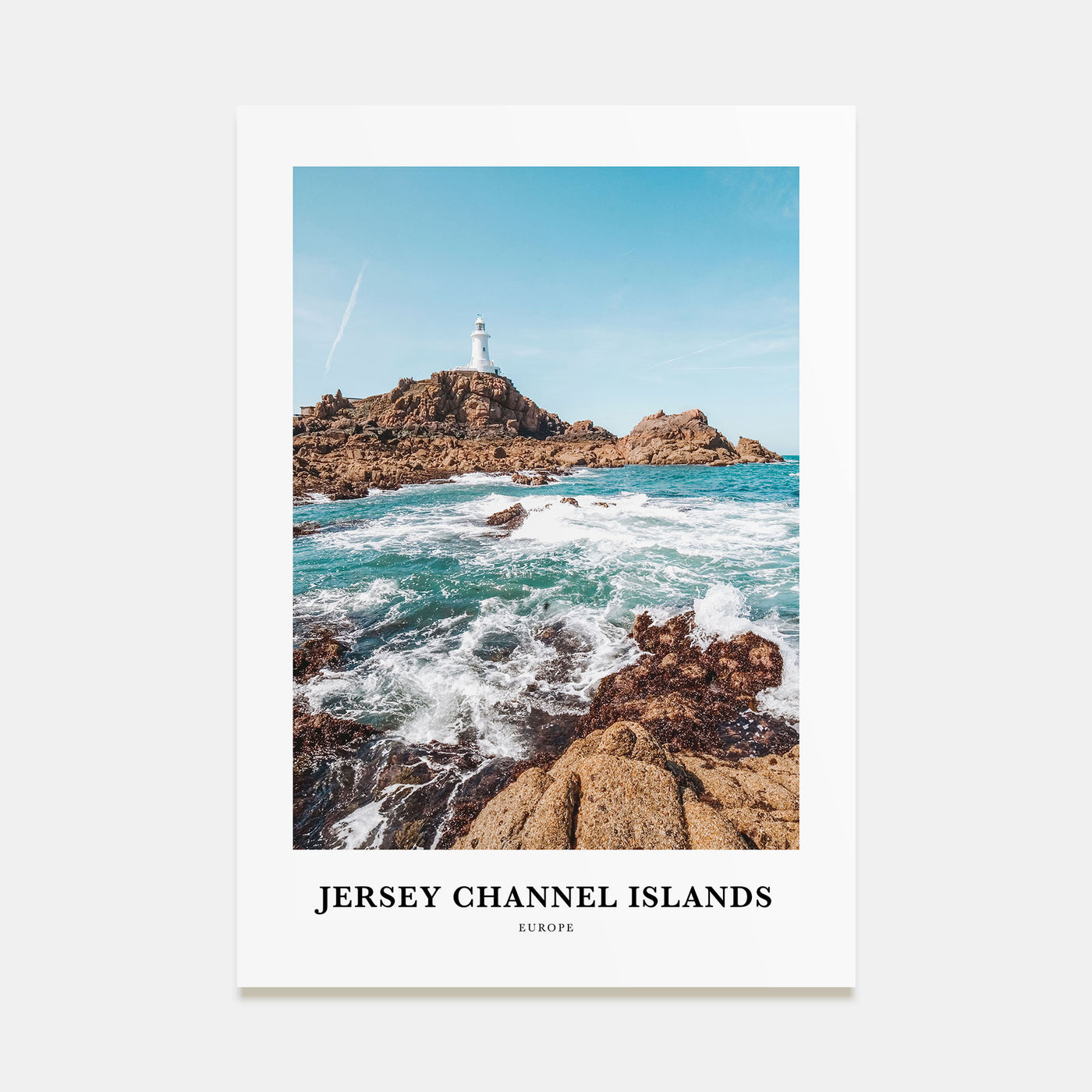 Jersey, Channel Islands Portrait Color No 1 Poster
