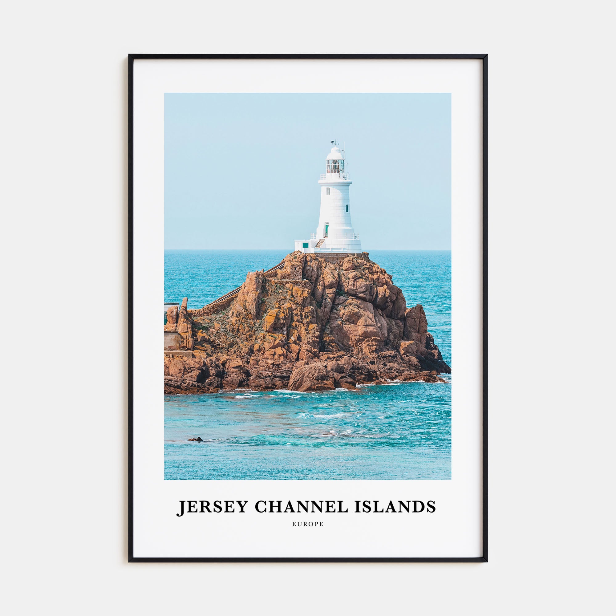 Jersey, Channel Islands Portrait Color No 2 Poster