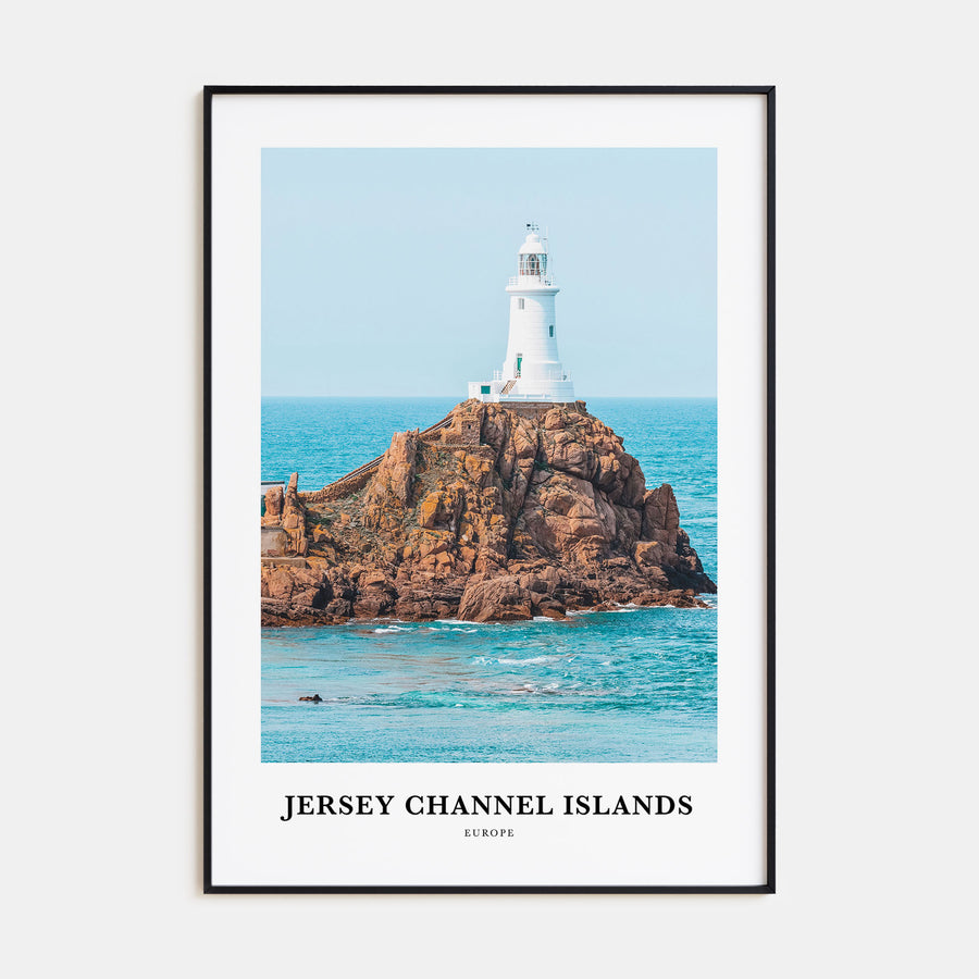 Jersey, Channel Islands Portrait Color No 2 Poster