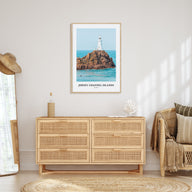 Jersey, Channel Islands Portrait Color No 2 Poster