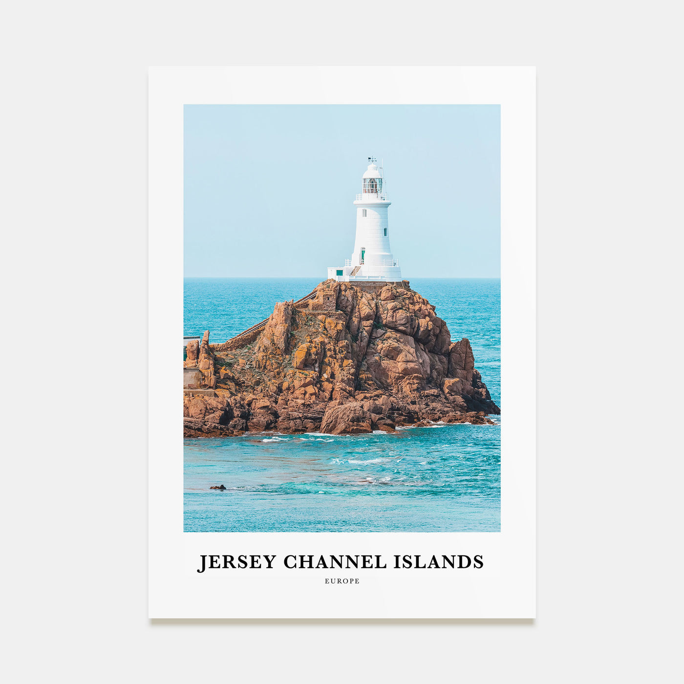 Jersey, Channel Islands Portrait Color No 2 Poster