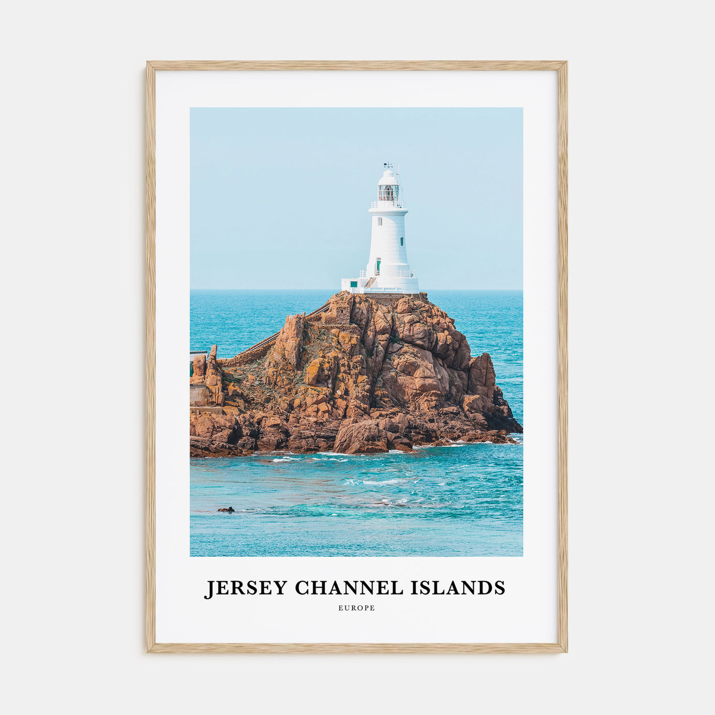 Jersey, Channel Islands Portrait Color No 2 Poster