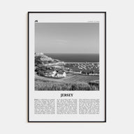 Jersey, Channel Islands Travel B&W No 2 Poster
