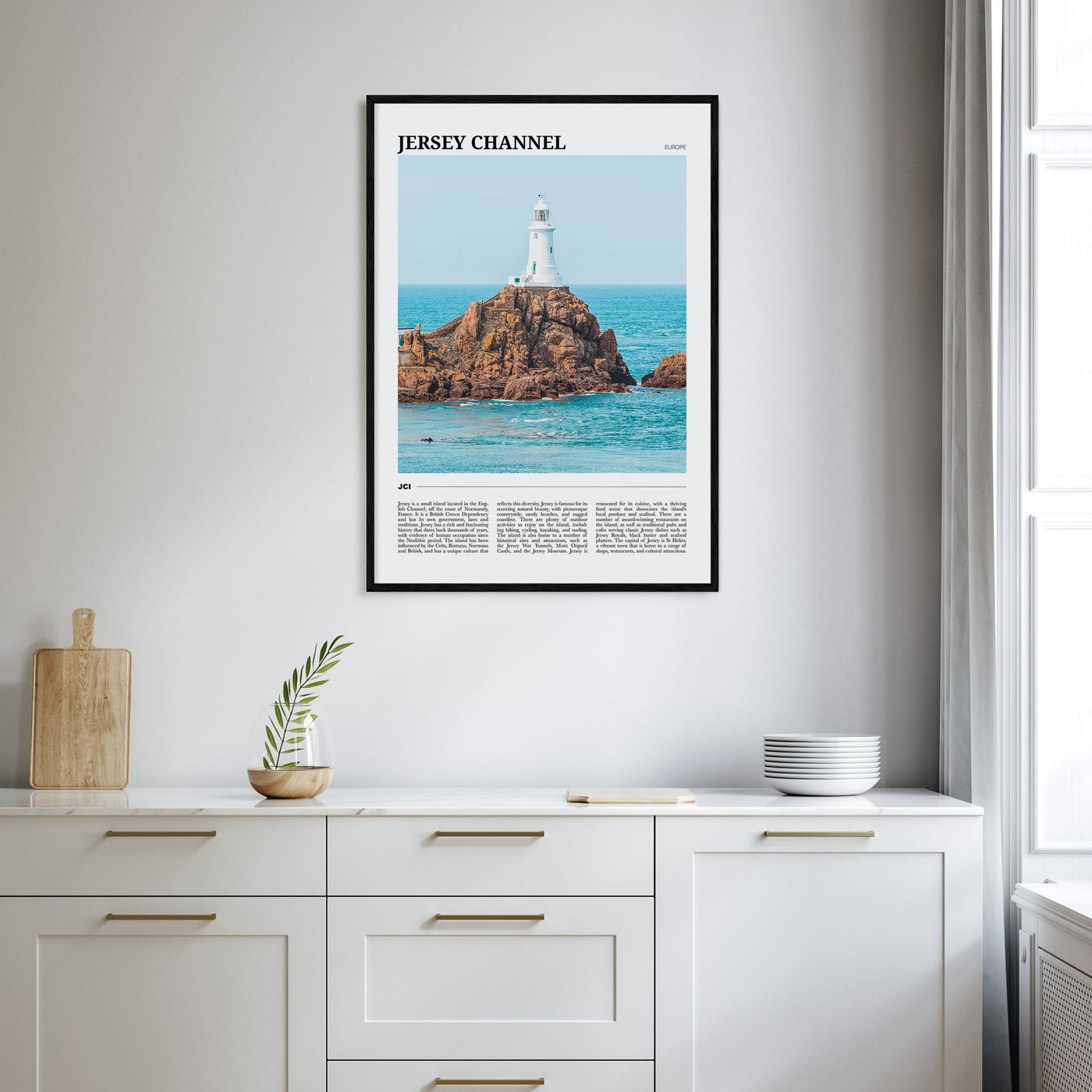 Jersey, Channel Islands Travel Color No 2 Poster