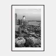 Jersey City Photo B&W Poster