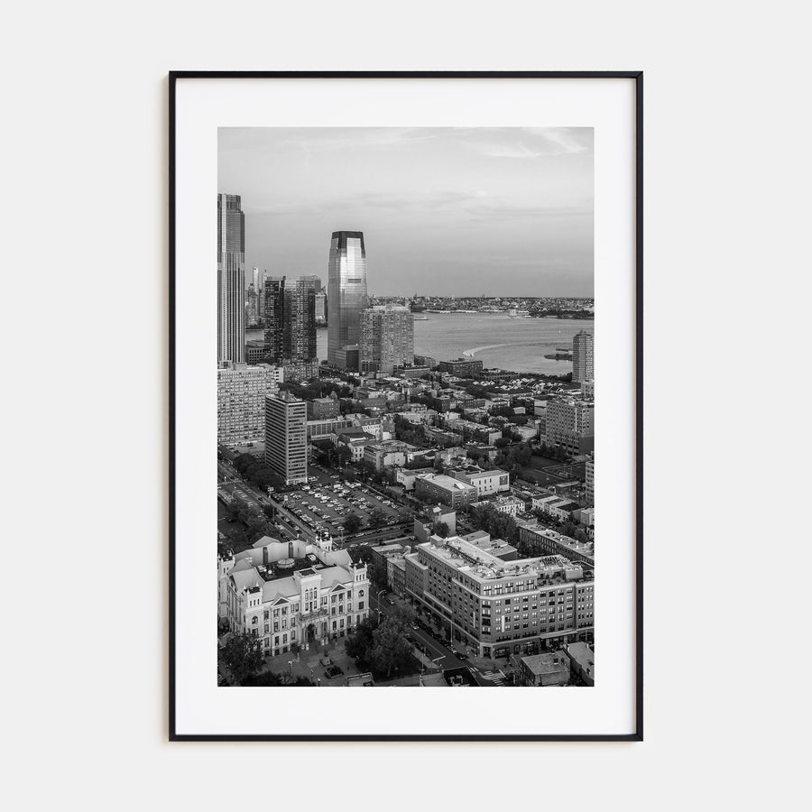 Jersey City Photo B&W Poster