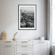 Jersey City Photo B&W Poster