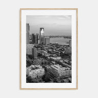 Jersey City Photo B&W Poster