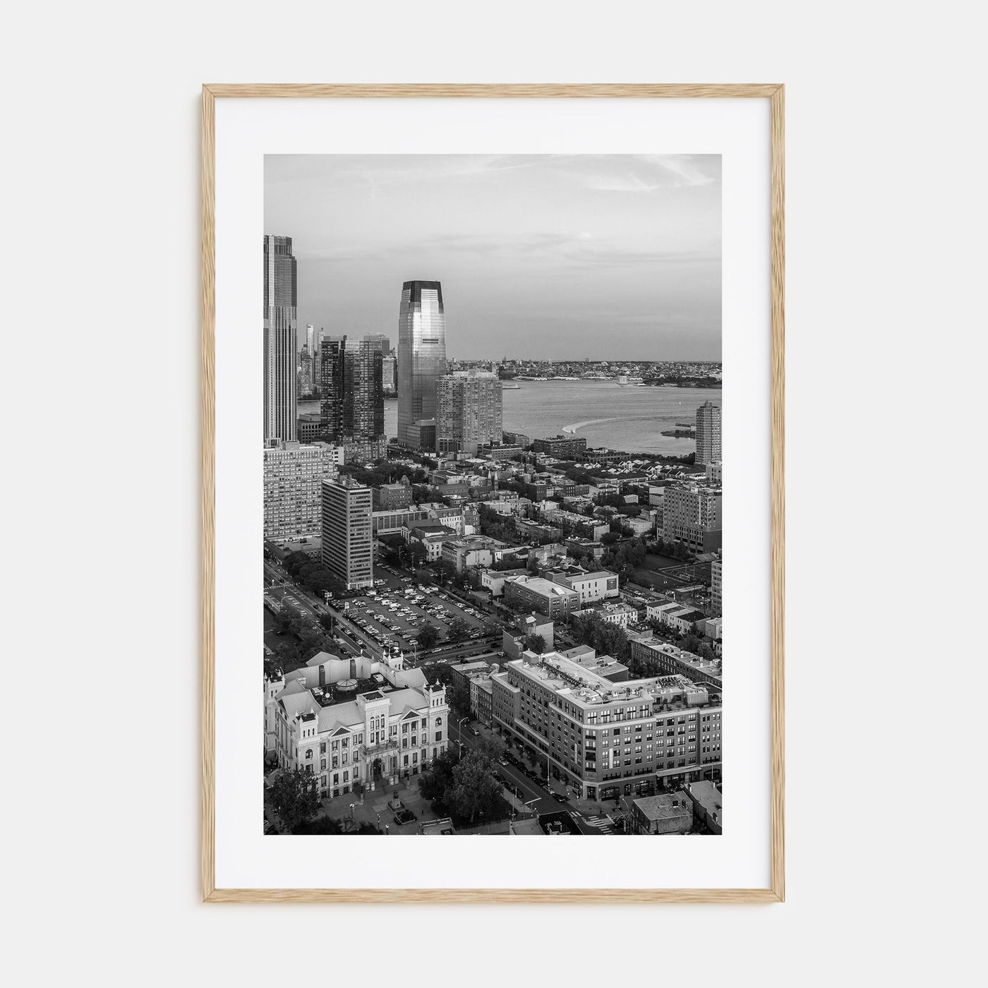 Jersey City Photo B&W Poster