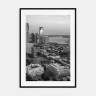 Jersey City Photo B&W Poster