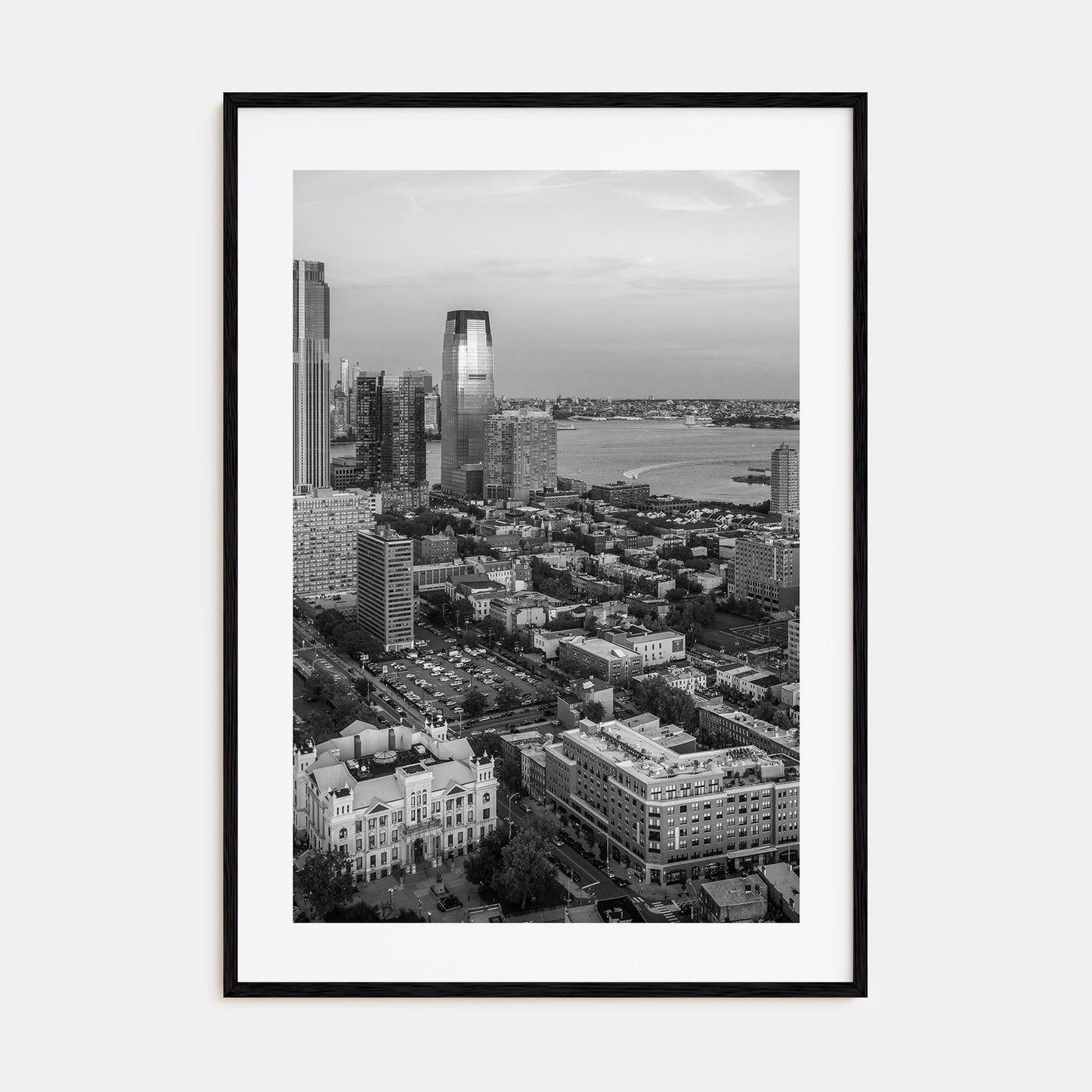 Jersey City Photo B&W Poster