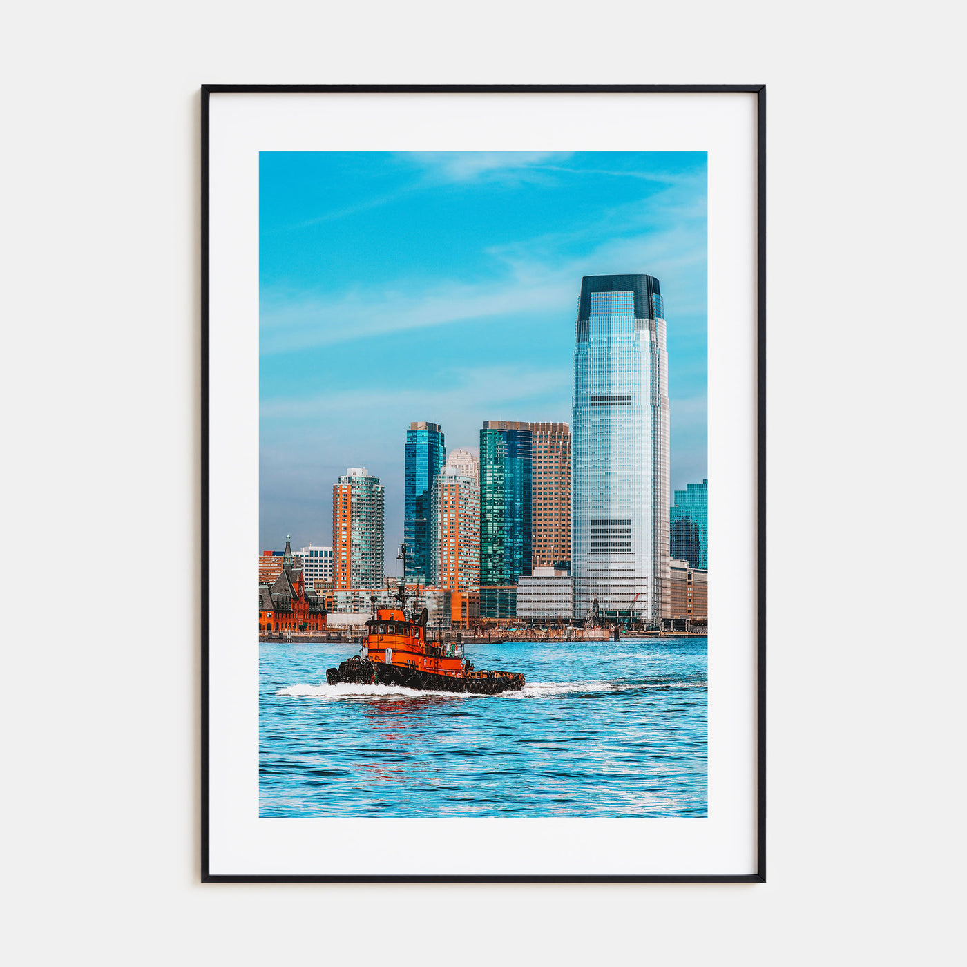 Jersey City Photo Color Poster