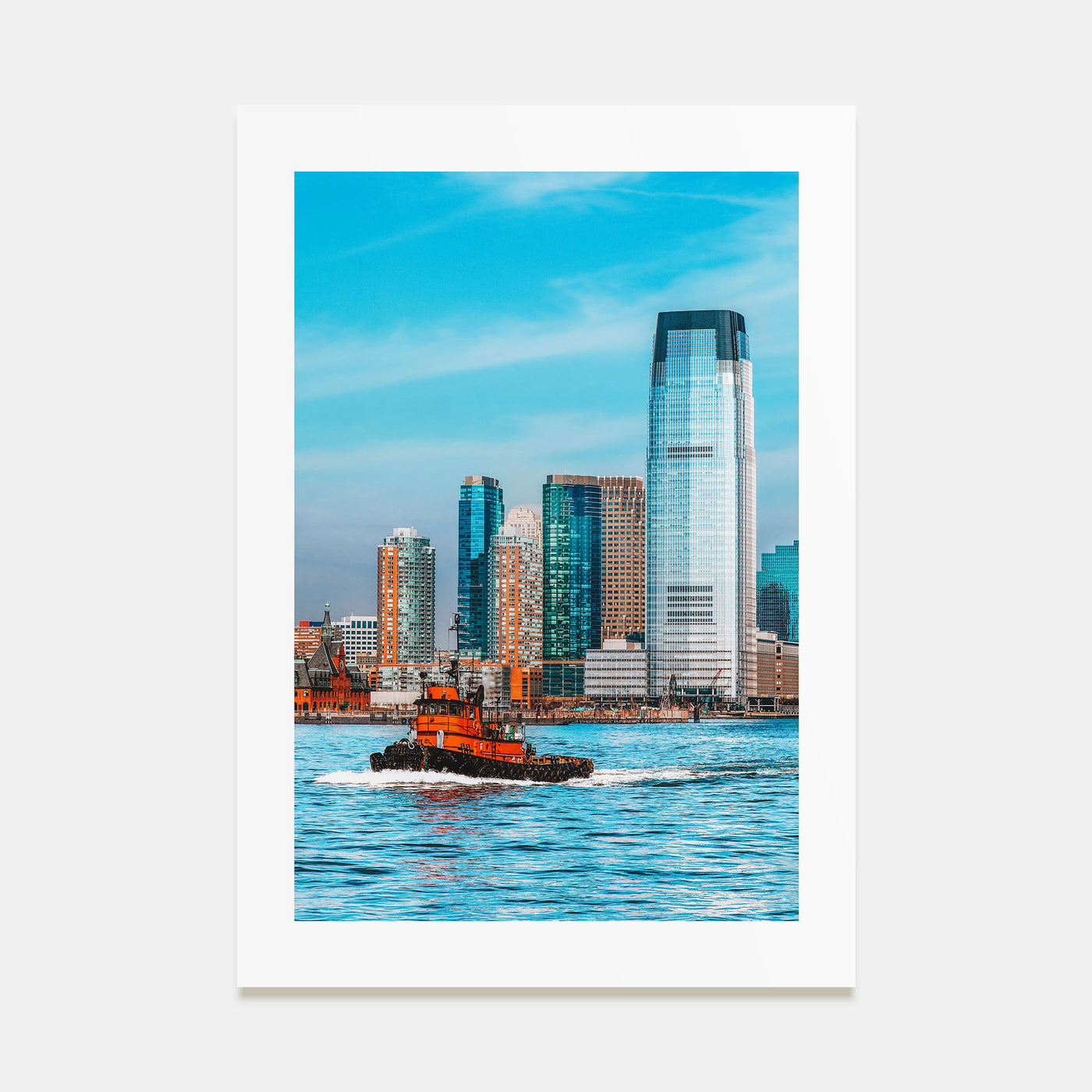 Jersey City Photo Color Poster