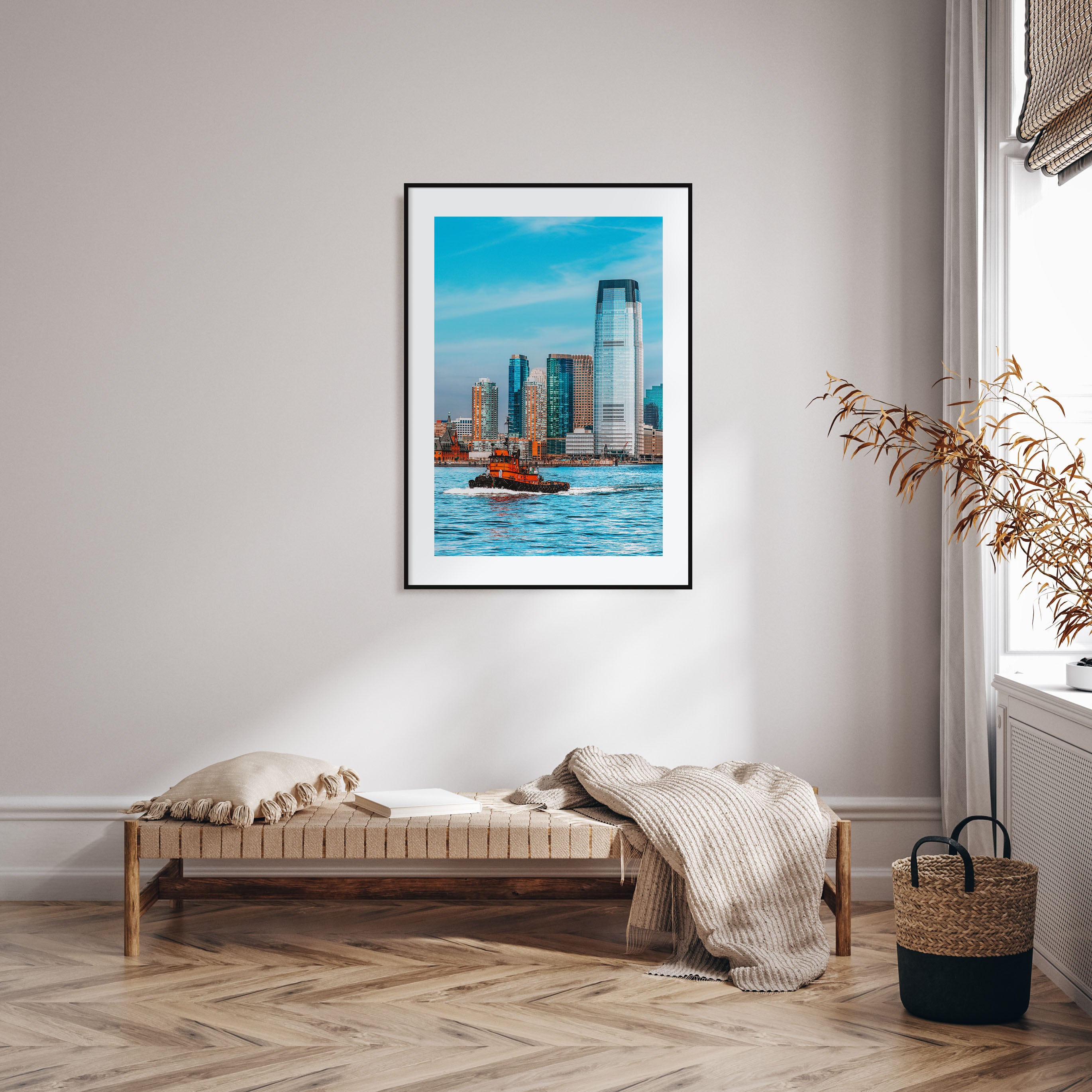 Jersey City Photo Color Poster