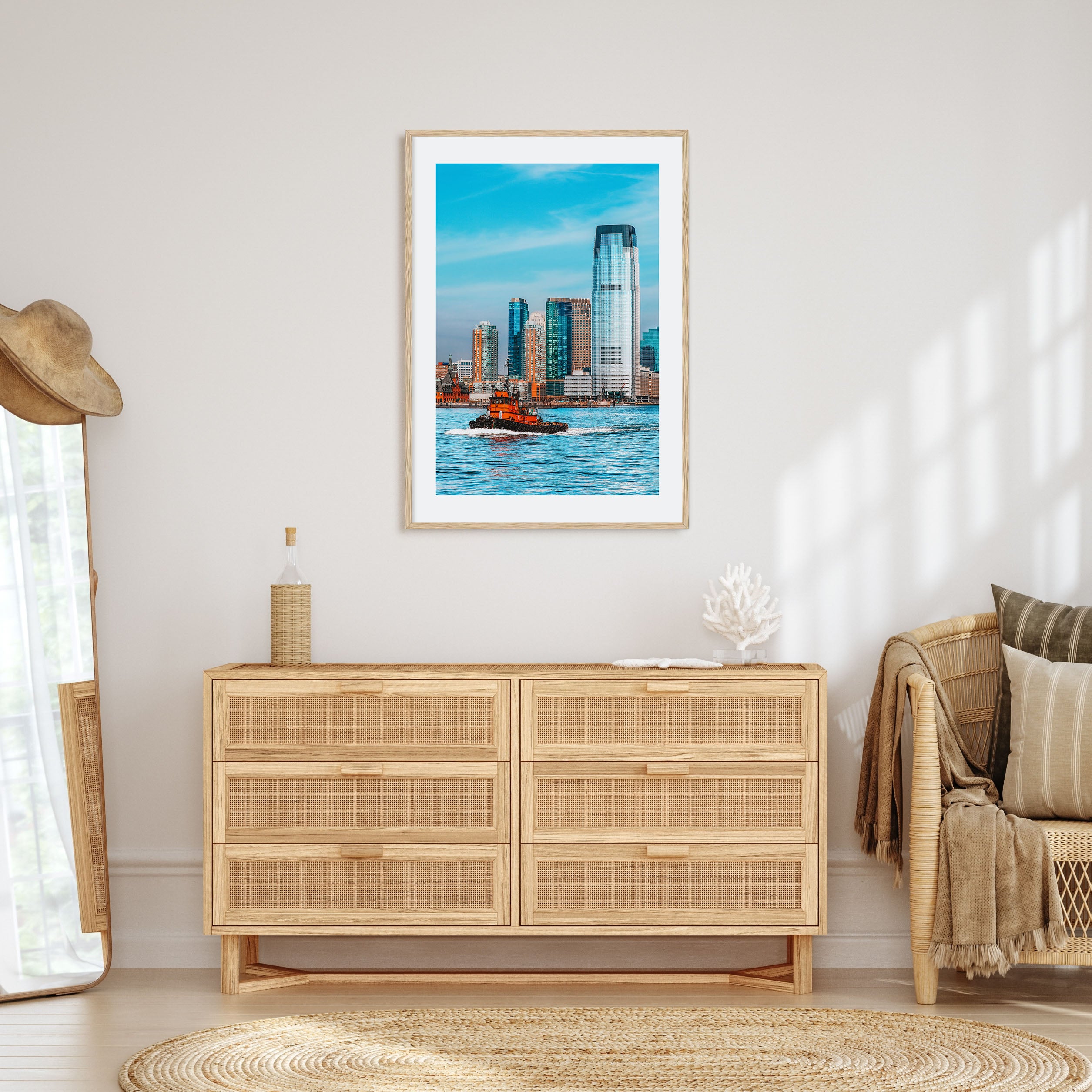 Jersey City Photo Color Poster