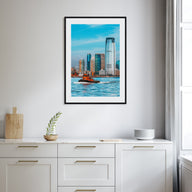 Jersey City Photo Color Poster