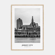 Jersey City Portrait B&W No 2 Poster