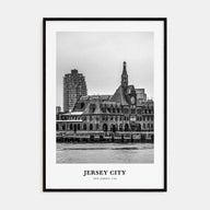 Jersey City Portrait B&W No 2 Poster