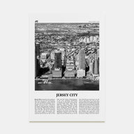Jersey City Travel B&W No 1 Poster