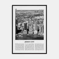 Jersey City Travel B&W No 1 Poster