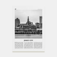 Jersey City Travel B&W No 2 Poster