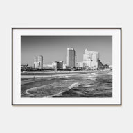 Jersey Shore Landscape B&W Poster