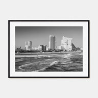 Jersey Shore Landscape B&W Poster
