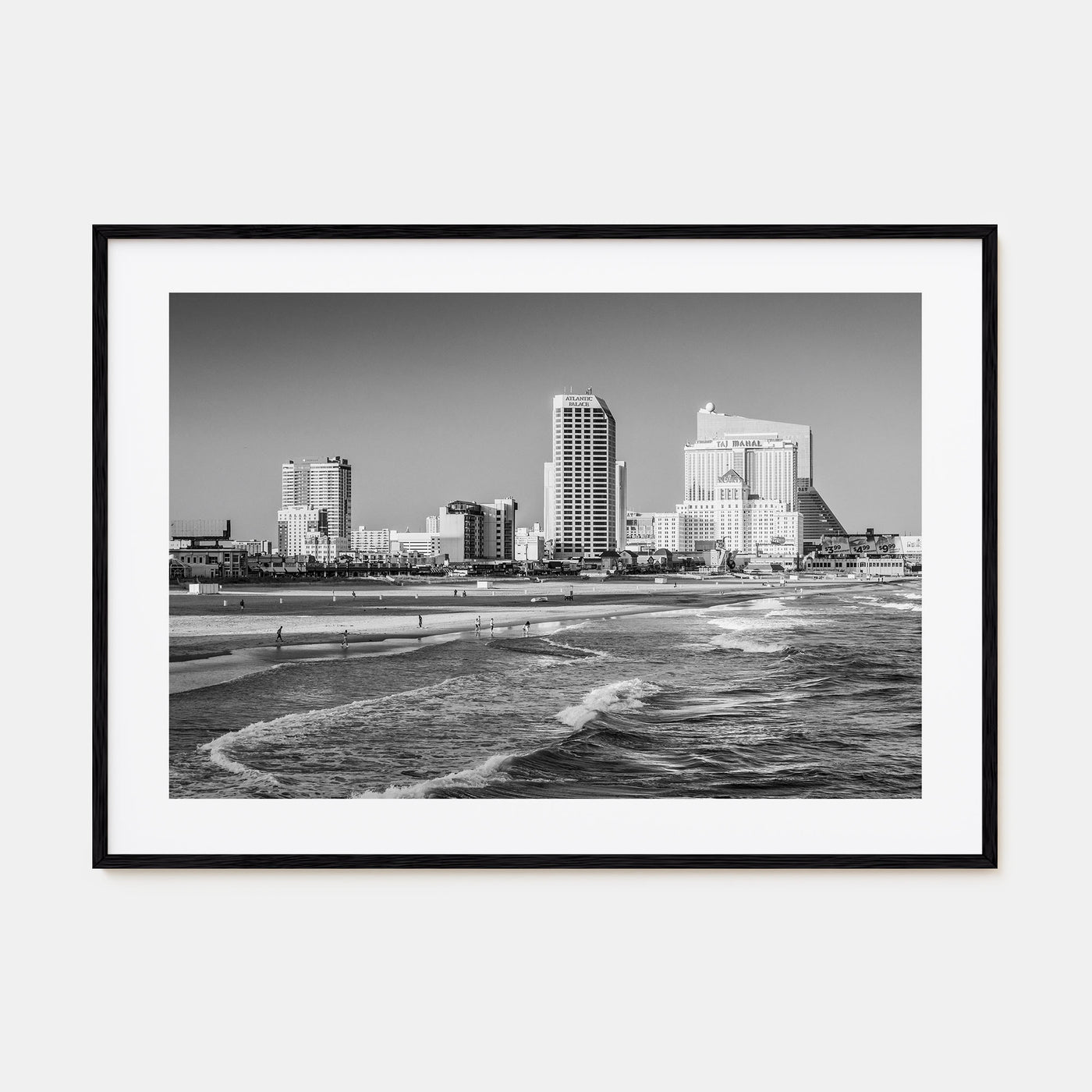 Jersey Shore Landscape B&W Poster