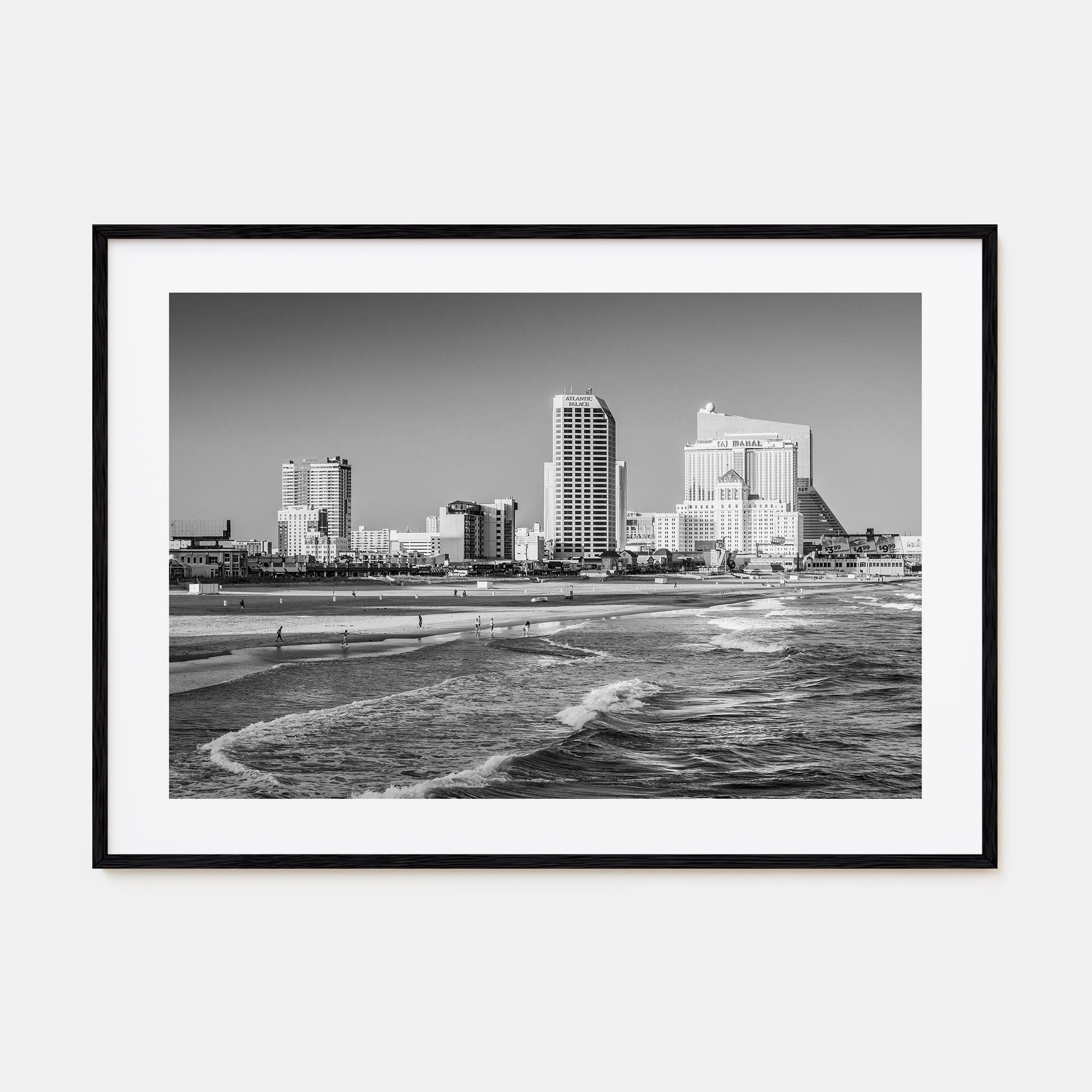 Jersey Shore Landscape B&W Poster