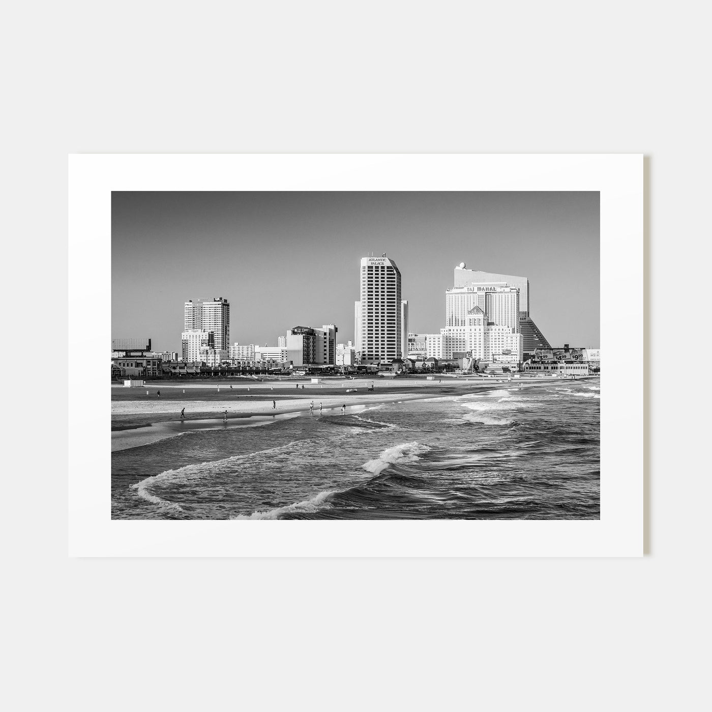 Jersey Shore Landscape B&W Poster