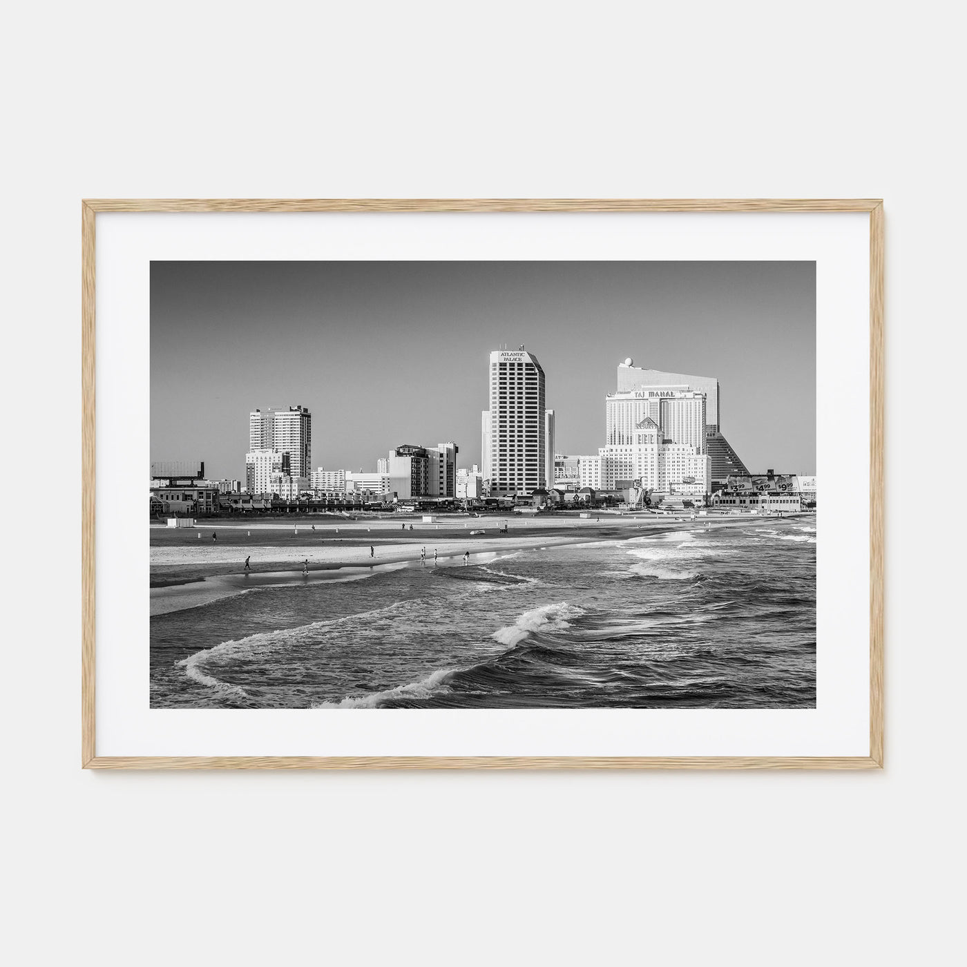 Jersey Shore Landscape B&W Poster