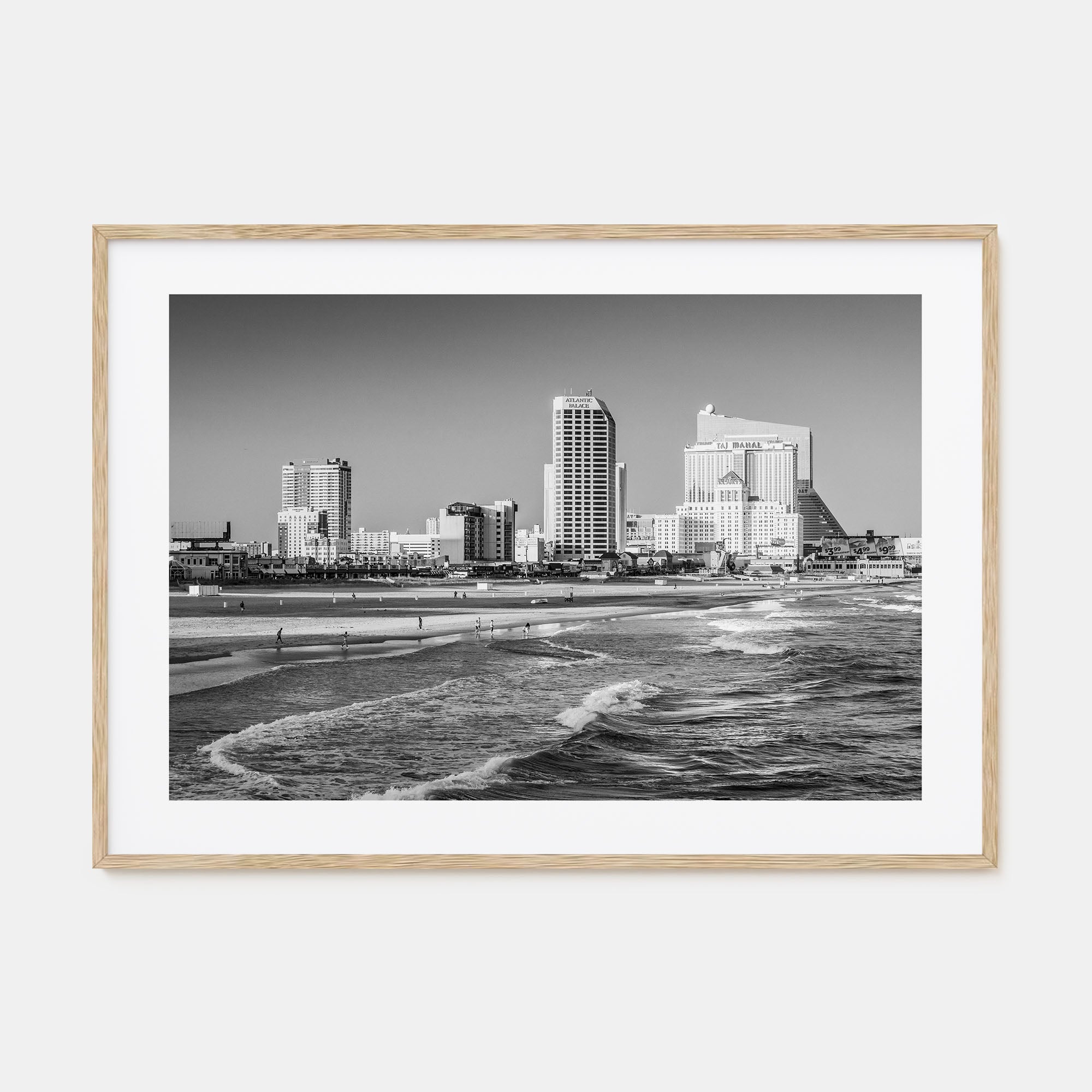 Jersey Shore Landscape B&W Poster