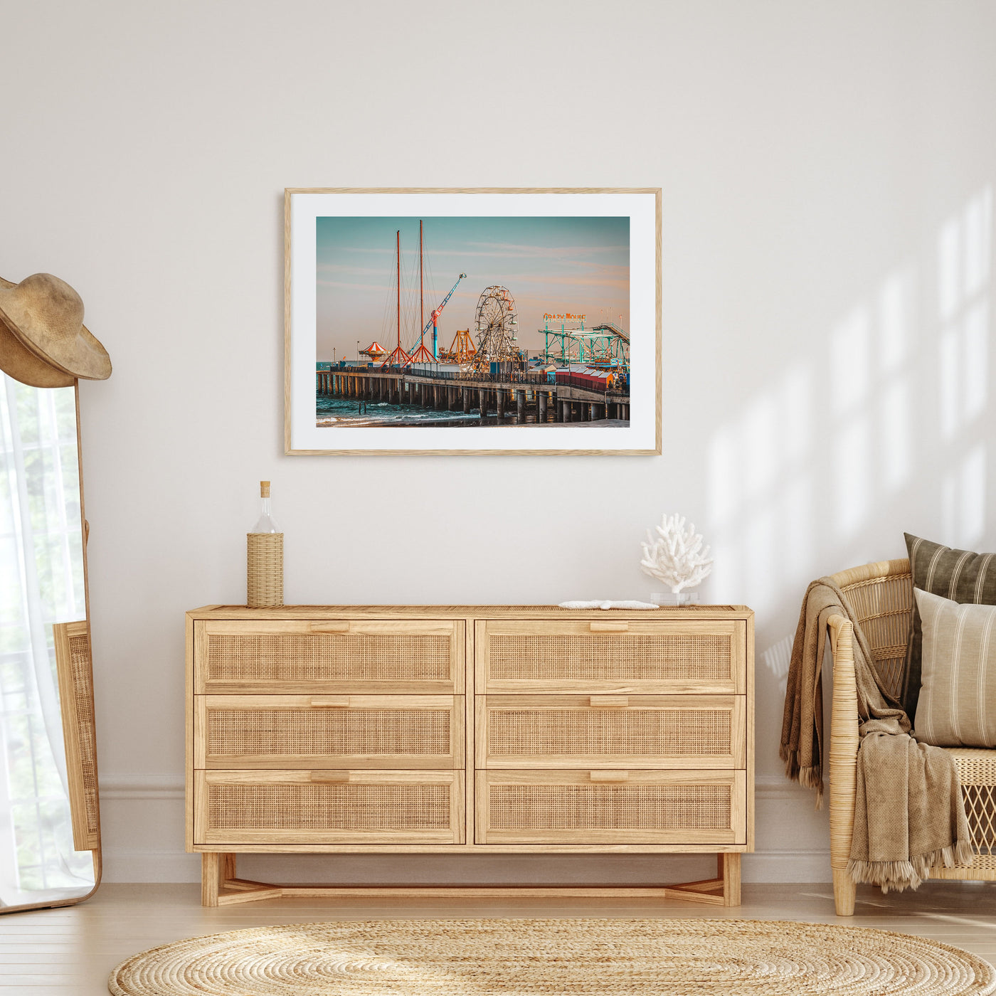 Jersey Shore Landscape Color Poster