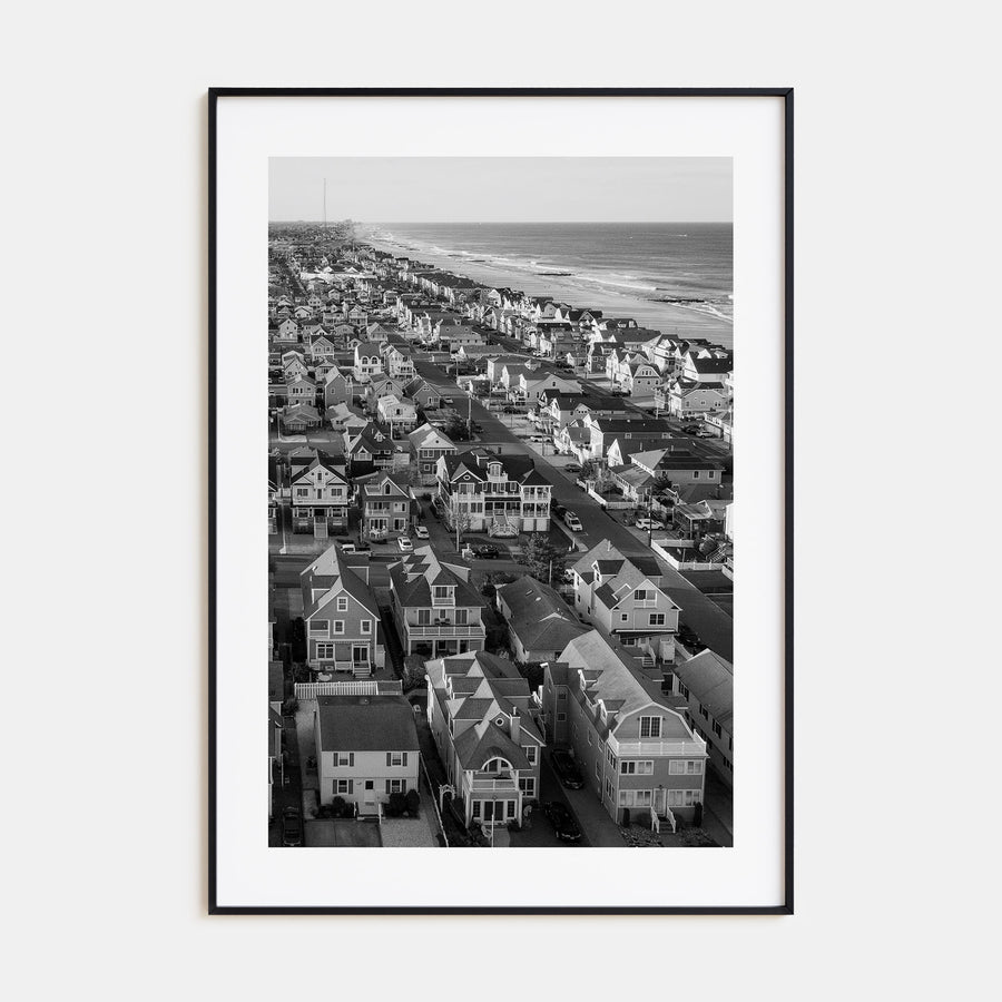 Jersey Shore Photo B&W Poster