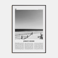 Jersey Shore Travel B&W No 1 Poster
